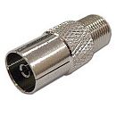 Переход гнездо F - гнездо TV (05-4301) REXANT