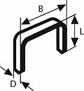 Скобы 6мм тип 53 1609200326 BOSCH