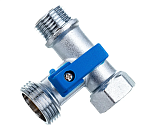 Кран трехпроходной 1/2х3/4х1/2 для стиральных машин FORNARA S.p.a. ITALY Кран трехпроходной 1/2х3/4х1/2 для стиральных машин FORNARA S.p.a. ITALY