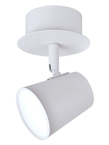 Светильник светодиодный накладной SPOT03-CLL5W-WH 5Вт 4000K 375Лм 90х130мм Luminarte металллический белый