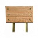 Накладка для гонга Трубный (дуб светлый) Zamel