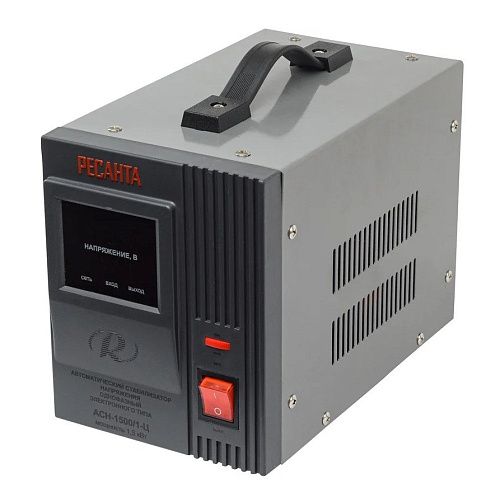 Стабилизатор АСН-1500/1-Ц 140-260В 220±8% IP20 напольный РЕСАНТА