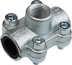 Обойма ANB 1/2"х1/2" (тройник-водоотвод) GEBO