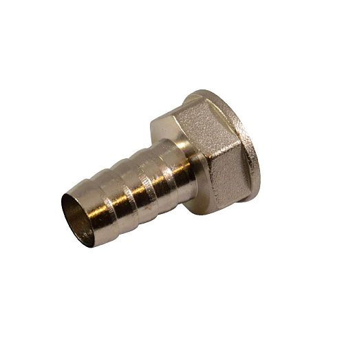 Штуцер никелированный ВР 1/2"х18мм под шланг СТМ