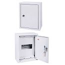 Щит распределительный навесной ЩРН-6 замок 1дверь 1ряд 265х200х125мм без сальников Øотв.32мм IP31 MECAS Щит распределительный навесной ЩРН-6 замок 1дверь 1ряд 265х200х125мм без сальников Øотв.32мм IP31 MECAS