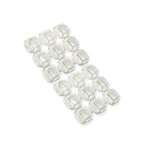 Держатель проводов самоклеящийся прозрачный 18шт