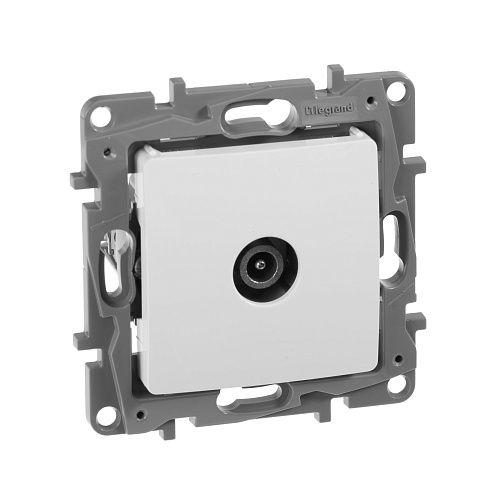 Розетка TV оконечная 5дБ 5-862мГц (белый) Etika Legrand/Daccord/ИЭК (672265)