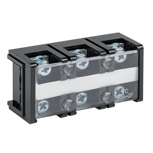 Клеммный терминал TC-603 до 16мм2 60A 3 клеммные пары EKF PROxima