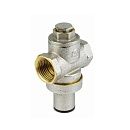 Редуктор давления 3/4" с давлением на выходе 1…6 бар с подсоединением для манометра 1/4 AQUASFERA 2002-02