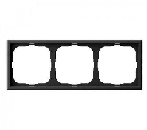 Рамка 3 поста универс. (карбон) ARTGALLERY SE