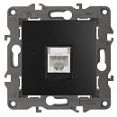 ЭРА Розетка 1-я RJ45 (антрацит) (Elegance) 14-3107-05