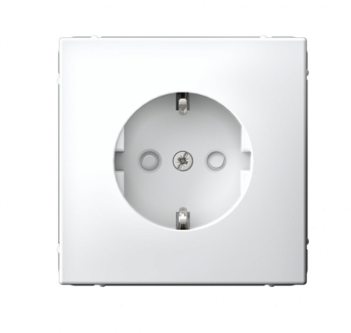 Розетка с/з со шторками. 16А. механизм быстрозажим. клем.(белый) ARTGALLERY SE