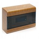 Бокс навесной 9 мод. 222х160х93мм с N/PE-10/0 прозрачная дверь IP40 (бук на светлой основе) ТУСО Ruvinil (68029-38М) Бокс навесной 9 мод. 222х160х93мм с N/PE-10/0 прозрачная дверь IP40 (бук на светлой основе) ТУСО Ruvinil (68029-38М)