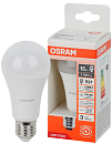 Лампа светодиодная ЛОН LS CLA 75 15W 840 170-250V FR E27 1521Lm d60х125  матовая OSRAM