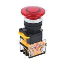Кнопка D8-11M "Грибок" Ø22мм 1з+1р красная ИЭК