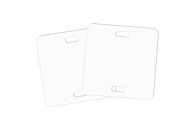 Бирка У-134 маркировочная квадратная 55х55мм