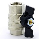 Кран шаровой 1/2 ВР/ВР усиленного типа (ручка бабочка) 302 серия Bugatti Кран шаровой 1/2 ВР/ВР усиленного типа (ручка бабочка) 302 серия Bugatti