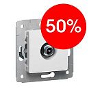 Розетка TV-1 звезда 1.5дБ 2400МГц (белая) Cariva Legrand (773678) УЦЕНКА Розетка TV-1 звезда 1.5дБ 2400МГц (белая) Cariva Legrand (773678) УЦЕНКА