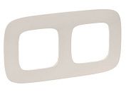 Рамка 2 поста (слоновая кость) Valena Allure Legrand (754312) Рамка 2 поста (слоновая кость) Valena Allure Legrand (754312)