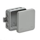 Коробка разветвительная ОУ 85х85х35мм с крышкой 12 вводов IP54 ТУСО Ruvinil