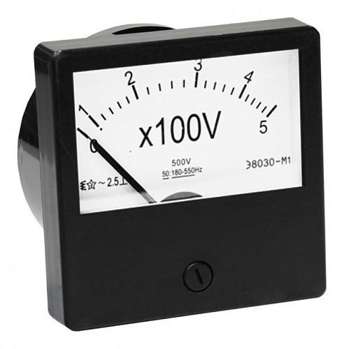 Вольтметр Э-8030 М1 500В РУП ВЗЭП Беларусь (не поверен)