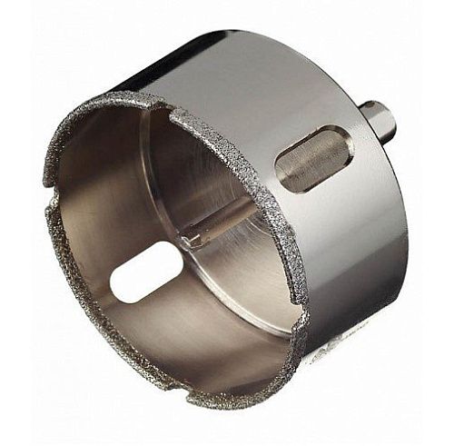 Коронка алмаз. в сборе керамике и кафелю с центр. сверлом 70мм TRIO-DIAMOND