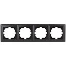 Рамка 4 поста (антрацит) Intro Solo ЭРА (4-504-05)