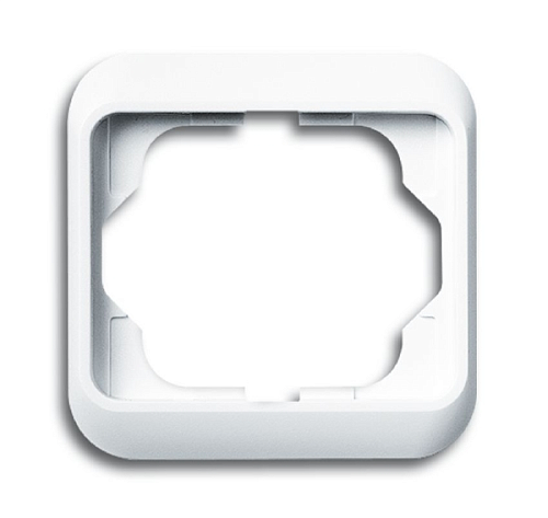 BJE 1721-24 Рамка 1 пост (белая матовая) Alpha Nea АВВ