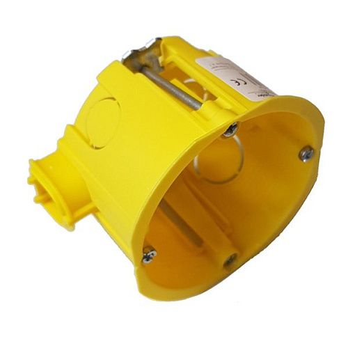 Коробка установочная СУ для гипсокартона Ø68(65)мм Н=45мм 1местн IMT35150 c соедин. IMT35180 DIY IP20 SE