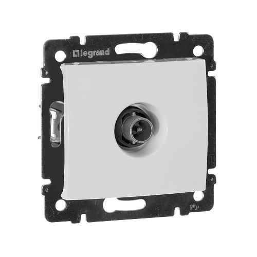 Розетка TV-2 оконечная 10дБ 2400МГц (белая) Valena Classic Legrand/Daccord (774430)