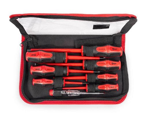 Набор отверток диэлектрический "Профи" НИО-08 до 1000 В (КВТ)