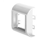 Суппорт для кабель-канала 74х55мм Арктика (белый) Арктика Ruvinil