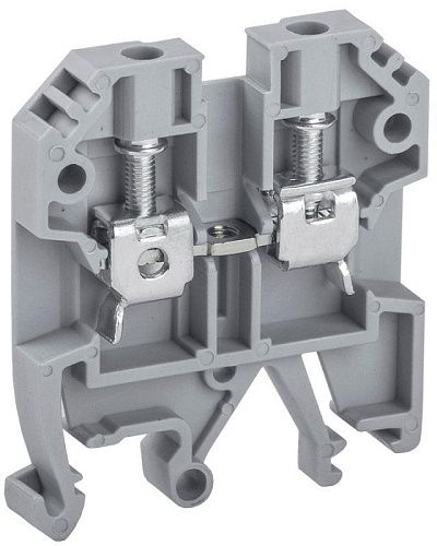 Клемма винтовая КВИ-4мм2 (серый) ИЭК