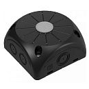 Коробка монтажная ОУ 100х100х50мм для видеокамер двухкомпонентная безгалогенная черная IP68 Промрукав