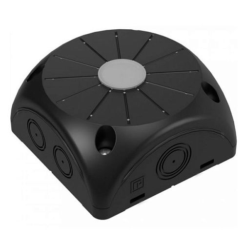 Коробка монтажная ОУ 100х100х50мм для видеокамер двухкомпонентная безгалогенная черная IP68 Промрукав