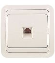 Розетка СУ TF без вставки (крем) Mimoza MAKEL