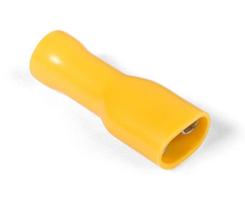 Разъем плоский изолированный РППИ-М 6.0х6.3мм мама в ПВХ корпусе КВТ