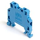 Клеммник на DIN-рейку 2.5мм2 MRK 2.5S (синий) (0905) ONKA