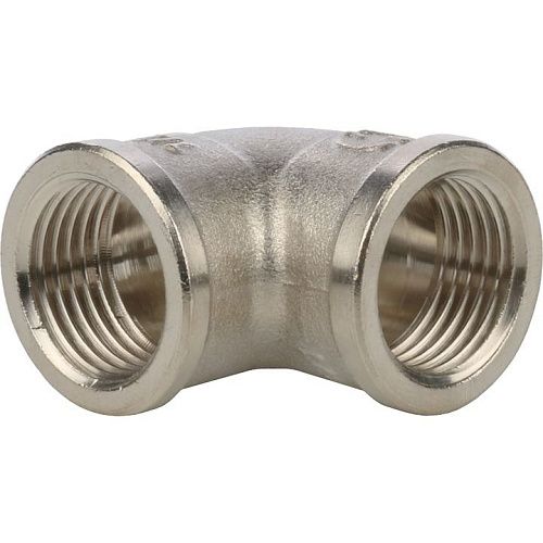 Угольник никелированный ВВ 1/2" STOUT