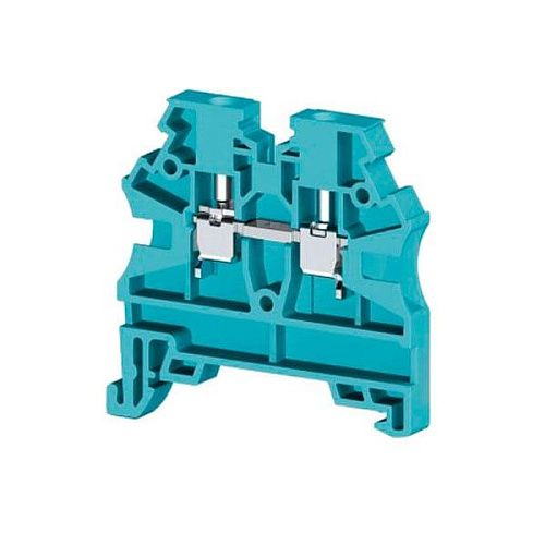Клеммник на DIN рейку 2.5мм2 AVK 2.5 RD(RP) (синий) Klemsan