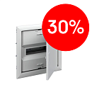 Шкаф внутреннего монтажа UK610P2RU 12 модулей с самозаж. клем. N/PE в нишу 355х367х95мм IP30 2CPX077850R9999 ABB УЦЕНКА Шкаф внутреннего монтажа UK610P2RU 12 модулей с самозаж. клем. N/PE в нишу 355х367х95мм IP30 2CPX077850R9999 ABB УЦЕНКА