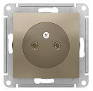 Розетка без заземления 16А (шампань) ATLASDESIGN SE Розетка без заземления 16А (шампань) ATLASDESIGN SE
