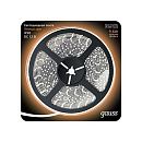 Лента светодиодная SMD2835 9.6Вт 12В 3000К 460Лм/м IP20 120 диодов/метр GAUSS теплый белый