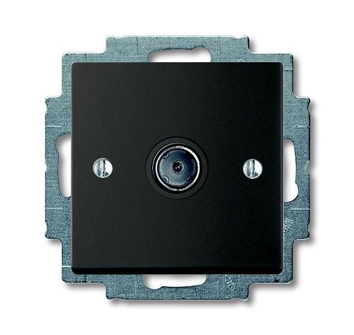 Розетка TV универсальная 1743-01-95 (шато-черный) Basic 55 ABB