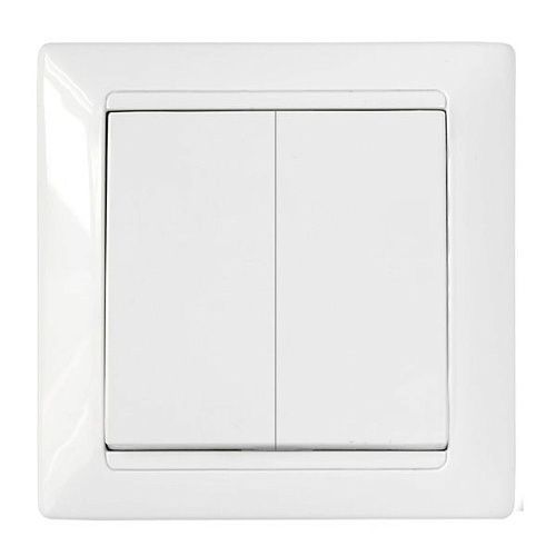 Выключатель СУ 2кл IP44 (белый) СТИЛЬ BYLECTRICA