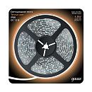 Лента светодиодная SMD3528/2835 4.8Вт 12В 3000К 230Лм/м IP66 60 диодов/метр GAUSS теплый белый