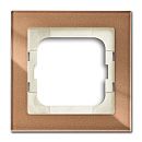 BJE Рамка 1 пост (бронз.стекло) Axcent АВВ (1754-0-4543)