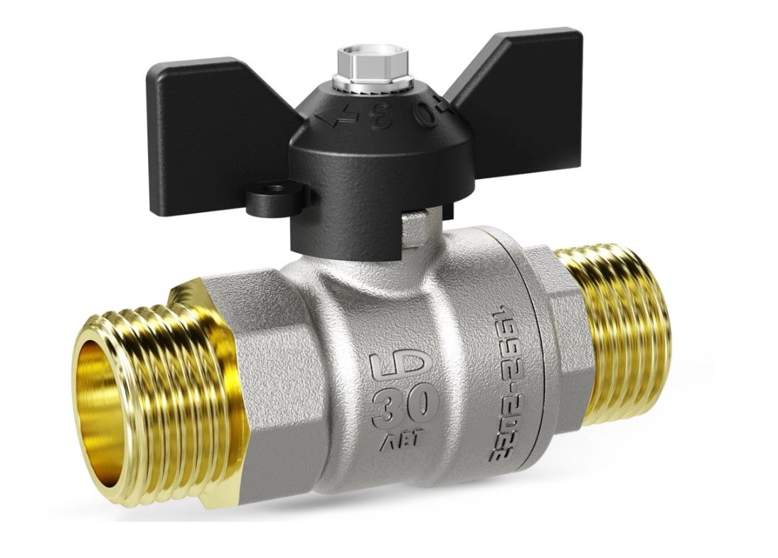 Кран шаровой 3/4 НР/НР (ручка бабочка) LD Pride 11б27п1 LD 47.304.20 Кран шаровой 3/4 НР/НР (ручка бабочка) LD Pride 11б27п1 LD 47.304.20