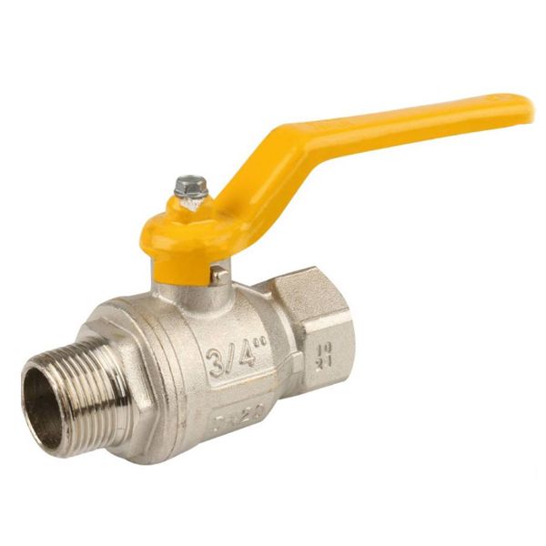 Кран шаровой газовый 3/4 ВР/НР (ручка рычаг) полнопроходной London 067 ITAP Кран шаровой газовый 3/4 ВР/НР (ручка рычаг) полнопроходной London 067 ITAP